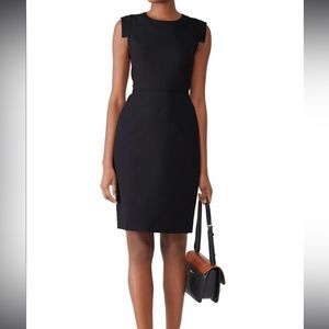 J Crew Resume Dress in black size 6P